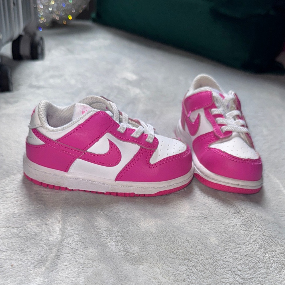 Pink Nike Dunk Low Baby/Toddlers